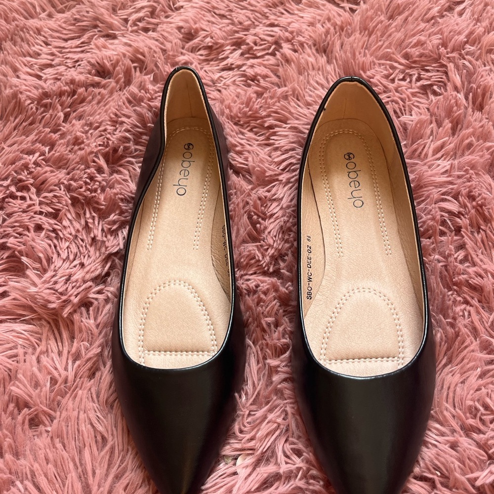 SOBEYO Black Women's Shoes